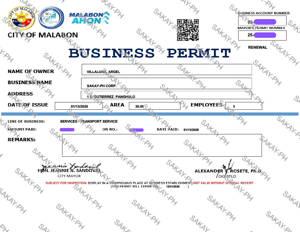 Business Permit